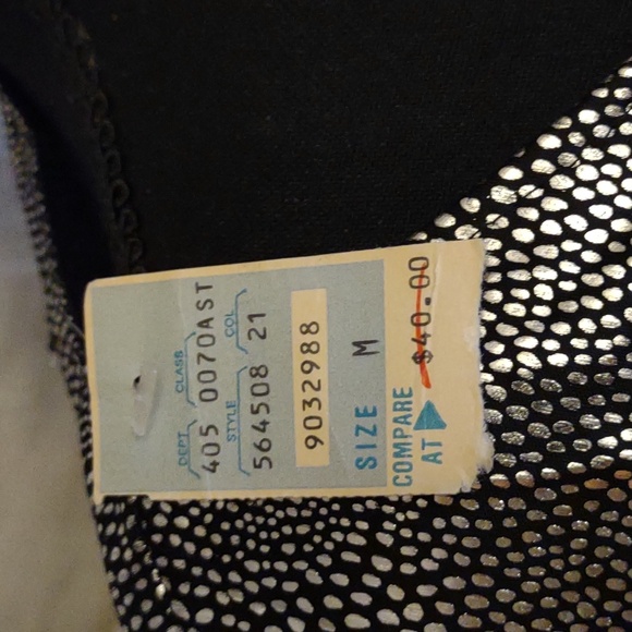 NWT Vintage Judy Knapp Shimmery Cropped Blouse - Medium - Picture 2 of 6